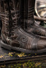 Women's Spiral Moto Boots - Ironwood & Classic Black Limited Edition