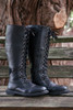 Ares Knee-High Boots - Classic Black,  Women's 8 Wide