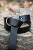 Valiant Leather Ring Belt