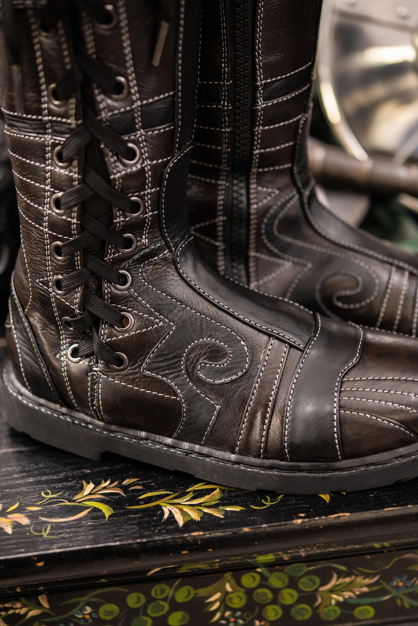 Men's Spiral Moto Boots - Special Order - Verillas