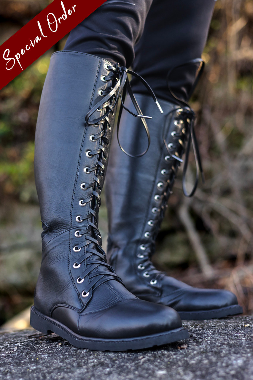 Womens Ares Knee-High Boots - Special Order