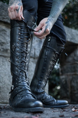 Men's Warlock Moto Boots