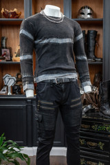 Black Stonewash / Grey