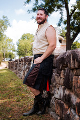 Versatta Hybrid Pride Full Length Cargo Kilt - 23" - Bear Pride - Men's XS Versatta Hybrid Pride Full Length Cargo Kilt - 23" - Bear Pride - Men's XS