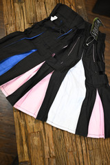 Versatta Trans Pride Hybrid Kilt - 19" - Size Women's XXS (No Pockets) Versatta Trans Pride Hybrid Kilt - 19" - Size Women's XXS (No Pockets)
