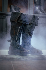 Sample Blacktide Boots - Black & Ironwood - US Women's 11 Sample Blacktide Boots - Black & Ironwood - US Women's 11