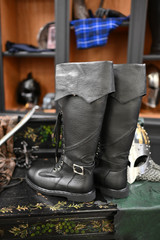 Top Grain Leather Blacktide Boots - Classic Black - US Men's 9.5 Top Grain Leather Blacktide Boots - Classic Black - US Men's 9.5