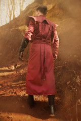 Stampede Duster - Red - 2XL