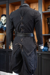 Courtier Doublet - Black- XL