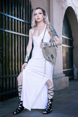 Summoner's Gown - White, Size Small