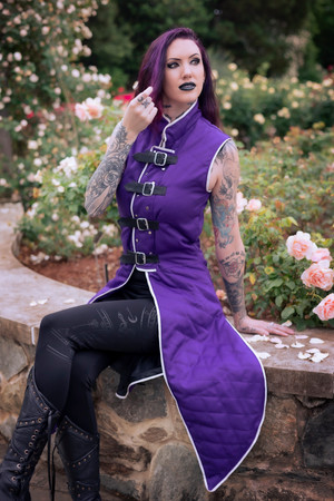 Purple with White Trim Purple with White Trim