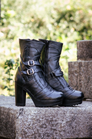 Women's Heeled Corsair Short Boots