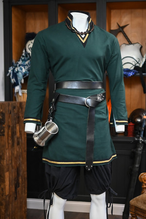 Dark Green with Gold