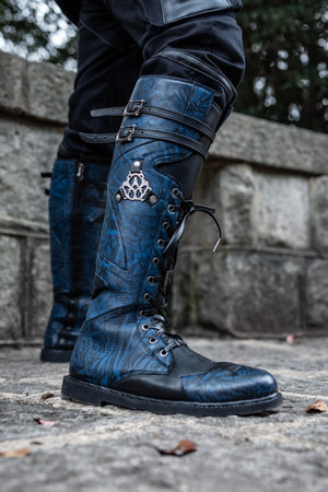 Rampart Leather Boots - Azurinth Blue - Women's 7 Rampart Leather Boots - Azurinth Blue - Women's 7
