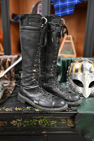 Leather Havok Boot Sample - Classic Black - Size Women's 11 Leather Havok Boot Sample - Classic Black - Size Women's 11