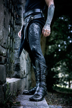 Glyph Leggings - Black- Large Glyph Leggings - Black- Large