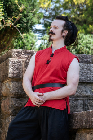 Men's Sleeveless Renaissance Tunic - Old Version