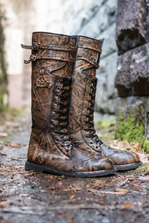Rampart Leather Boots - Bramblewood Brown, Men's 12