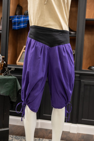 Warrior Shorts - Nightshade & Black, Size S/L