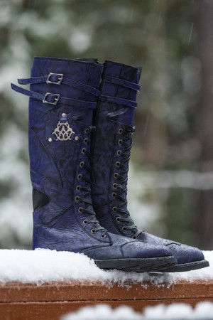 Rampart Leather Boots - Nightshade, Women's 10