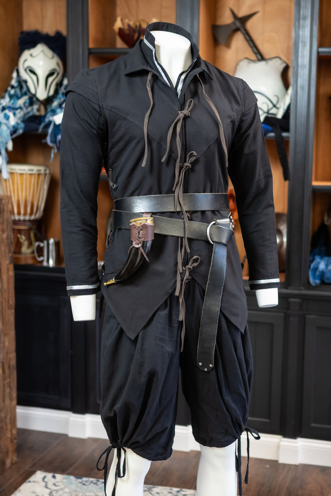 Courtier Doublet - Black - M