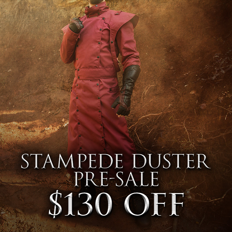 Stampede Duster Pre-Sale $130 Off
