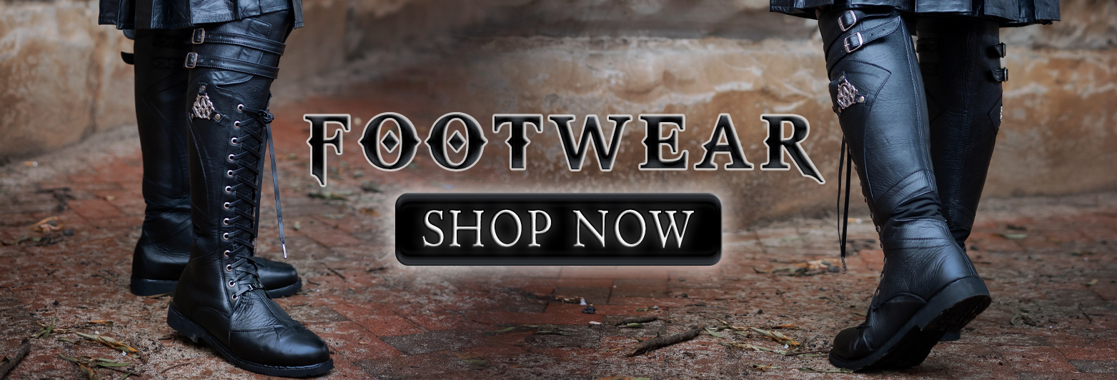 Verillas Footwear - Leather Boots, Shoes, and Sneakers - Monolith Moto Boots in Black