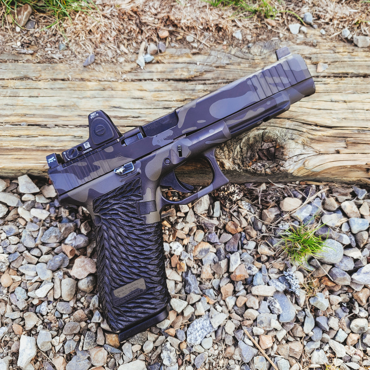 CUSTOM GLOCK G43X CAMO ATOM BUILD
