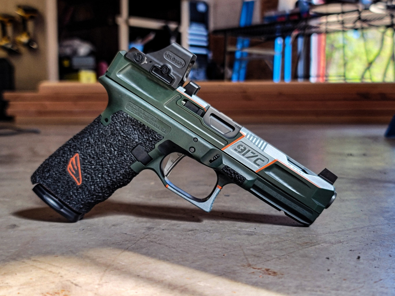 CUSTOM GLOCK G43X CAMO ATOM BUILD