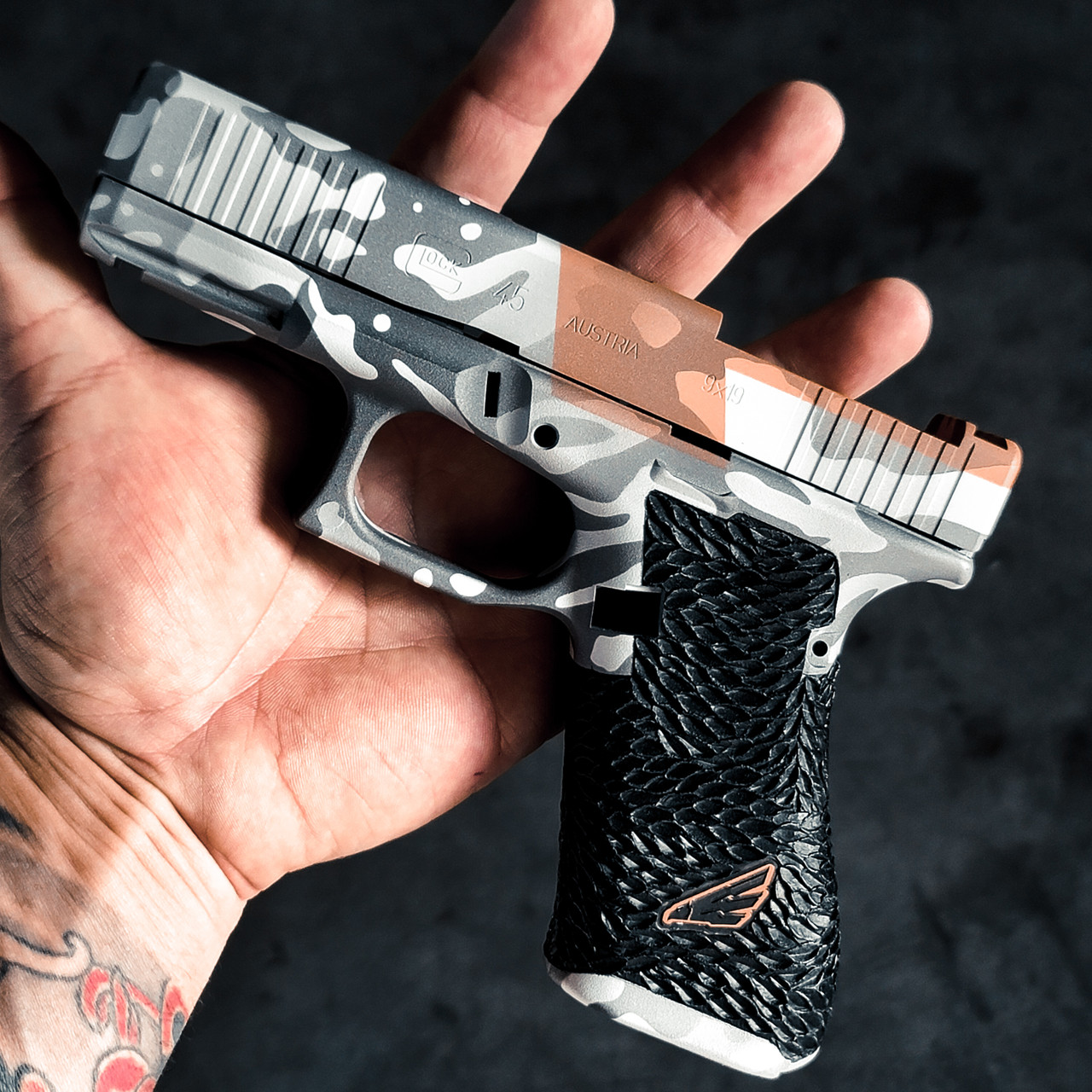 CUSTOM GLOCK G43X CAMO ATOM BUILD