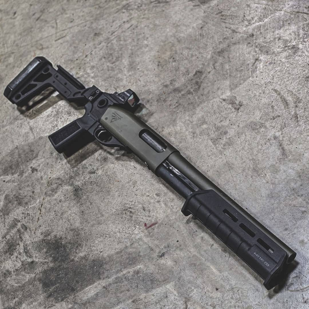 ステルスページ CUSTOM REMINGTON 870 SBS OD GREEN