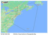 C-map Reveal Coastal Nova Scotia To Chesapeak Bay