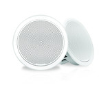 Fusion Fm-f77rw 7"" White Round Flush Mount Speakers