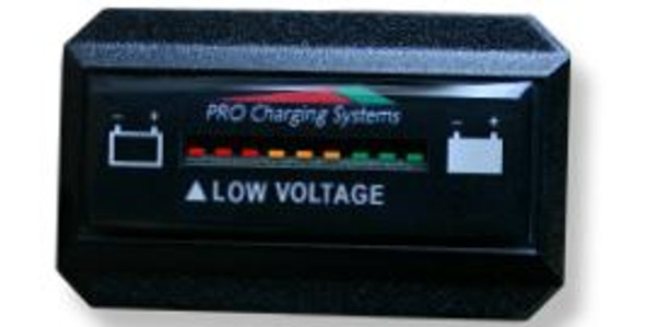 Pro Charging Eagle Performance Battery Fuel Gauge 48v Rectangle Vertical