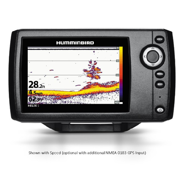 Humminbird Helix5 Sonar 5"" Wvga Color Fishfinder G2