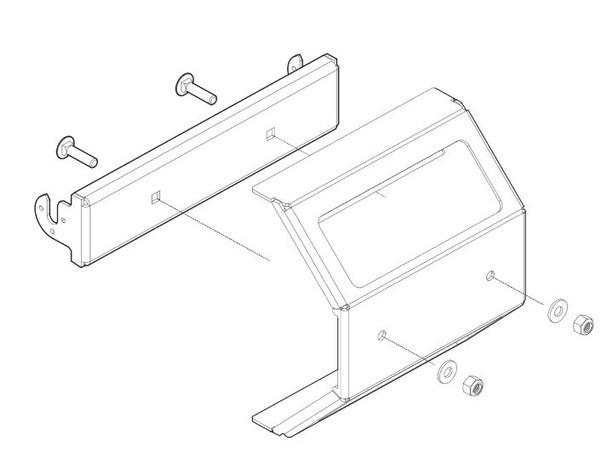 Humminbird Idmk-h910r Flush Mount Kit For Helix 9/10