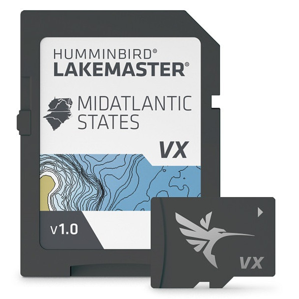 Humminbird Lakemaster Vx Mid-atlantic States Microsd