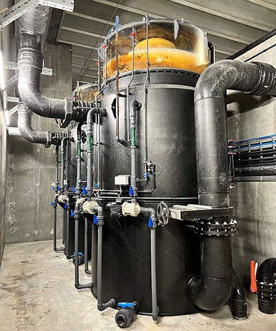 Commercial Foam Fractionators