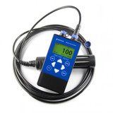 Tracker meter shown with complete probe and cable