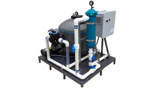 Skid Mounted Filtration System side view