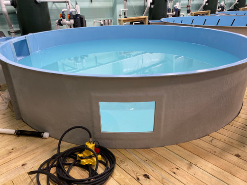 Global Aquaculture Supply Round Fiberglass Tanks