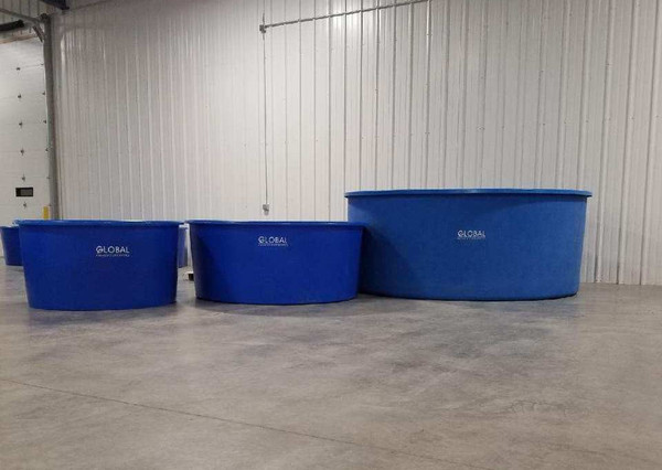 Round Open Top Poly Tanks