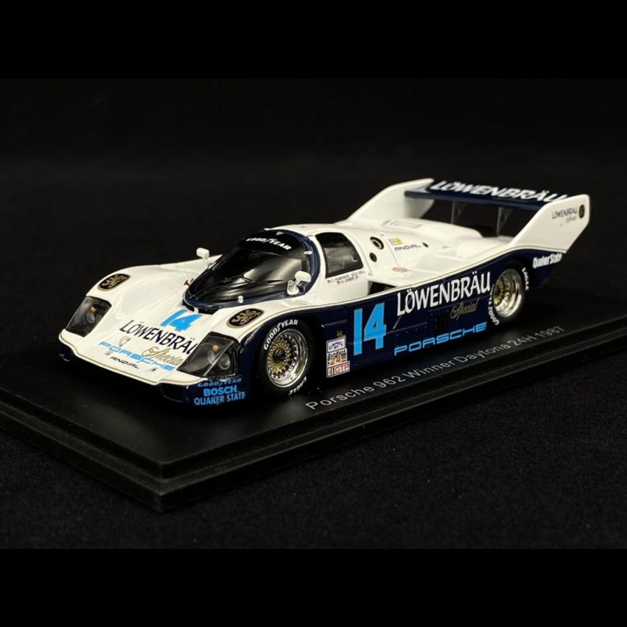 Al Unser Jr. 1987 Porsche 962 #14 