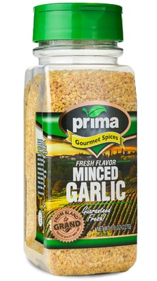Garlic, Domestic, Minced
