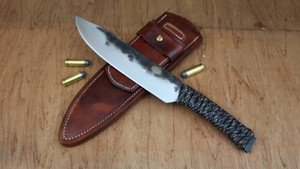 Forged paracord blade camo