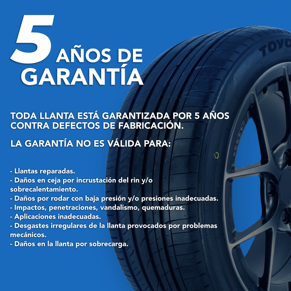Toyo Tires Garantía