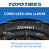 Toyo Tires Leer Llanta