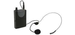 QTX Neckband Headset Microphone + Beltpack for QRPA & QXPA VHF 174.1 Mhz QTX Neckband Headset Microphone + Beltpack for QRPA & QXPA VHF 174.1 Mhz