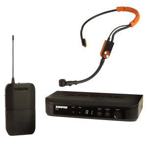 Shure BLX14/SM31 Wireless Fitness Headset System with SM31FH Headset Microphone Shure BLX14/SM31 Wireless Fitness Headset System with SM31FH Headset Microphone