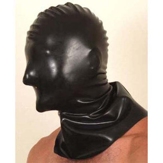 Latex Hangmans Mask with Nose Holes -IN STOCK-